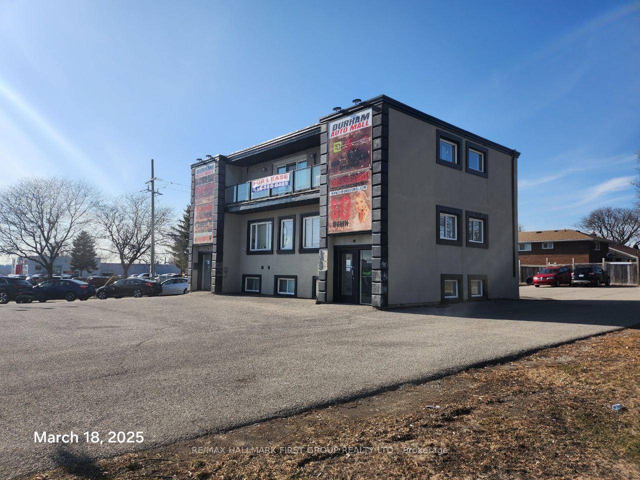 Totaling 900 sq ft interior space on second floor, this unit boasts 8 parking spaces.