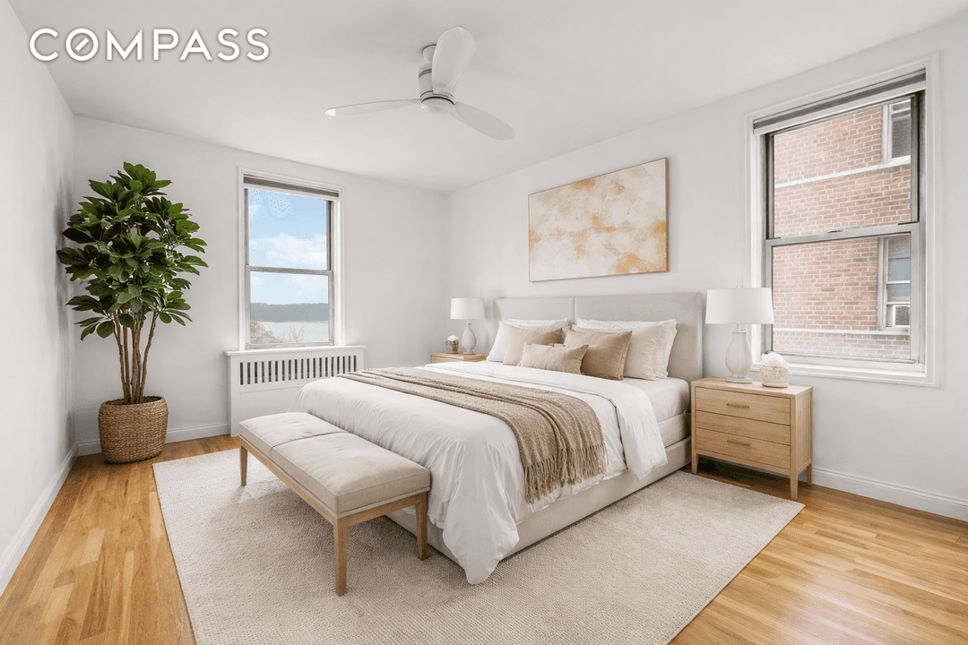 Welcome to this beautifully refurbished two bedroom home at 330 Haven Avenue, located in the highly regarded Lafayette Gardens cooperative in Hudson Heights.