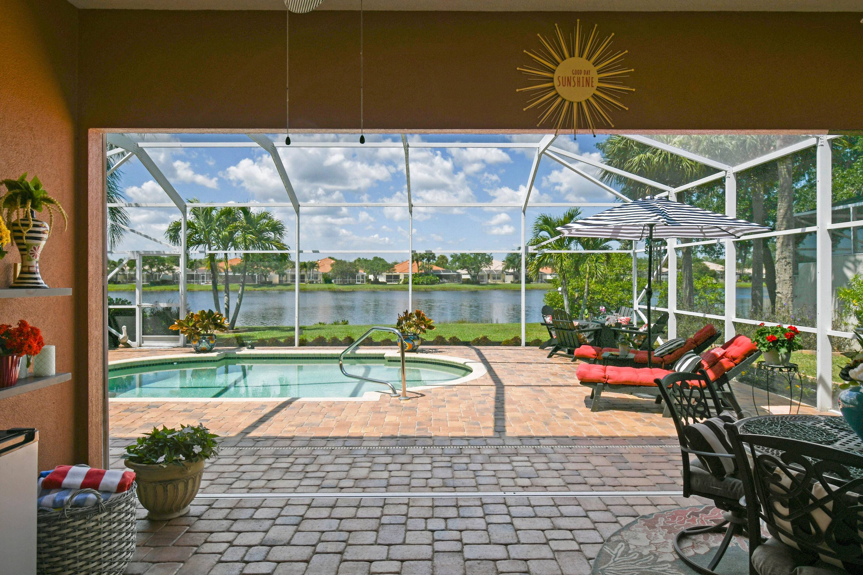 Tucked away on a quiet peaceful street, In a Gated Enclave.