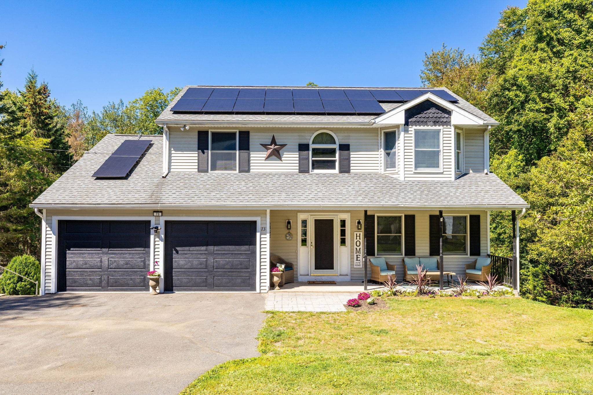 Nice Colonial located at end of cul de sac, with plenty of privacy.
