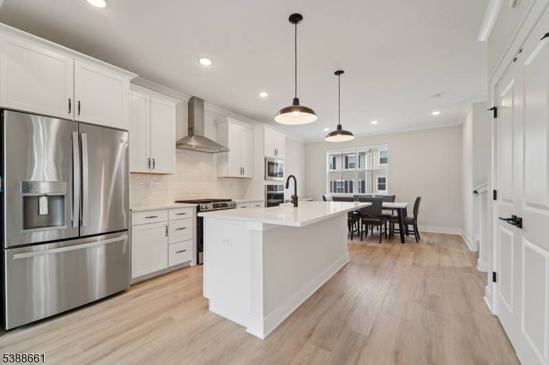 Brand new 3 bedroom, 2. 1 bath end unit townhome in Morris Woods offers modern style, convenience, and comfort.