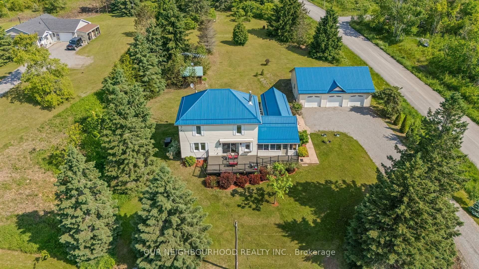 Room for the whole family in this century home set on a picturesque 1.