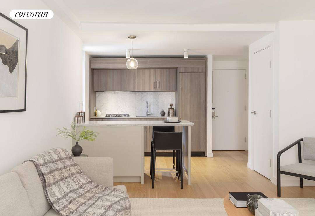 New Development Immediate Occupancy Unrivaled Ease of Ownership This well designed 582 square foot one bedroom condo has a oversized 137 square foot balcony that extends the living space outdoors.