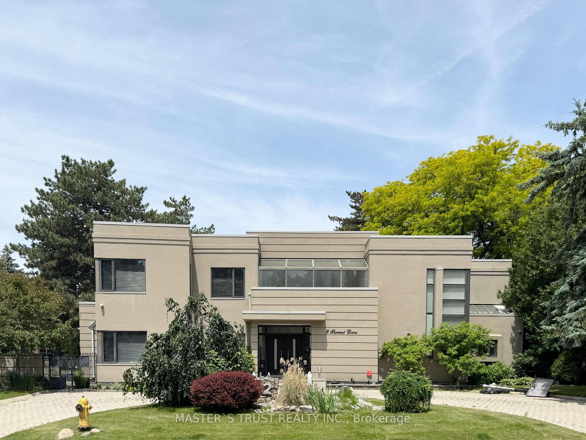 Contemporary Designer Custom Built Home In Exclusive Bridlepath A Unique Open Concept Home W Large Window amp ; Skylight Features Abundant Natural Light 5000Sqft 2500Sqft Professionally Fin Bsmt W Sauna, ...