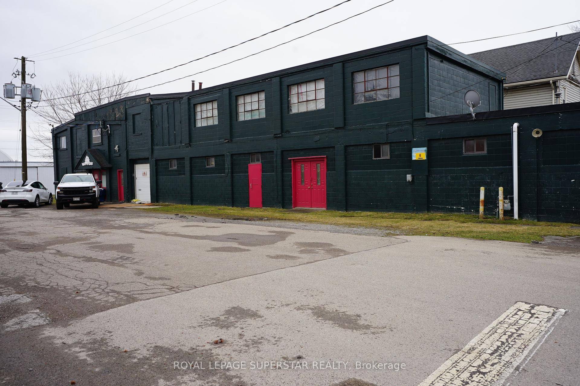 Solid Brick Concrete Industrial Building Total Over 17, 250 sq.