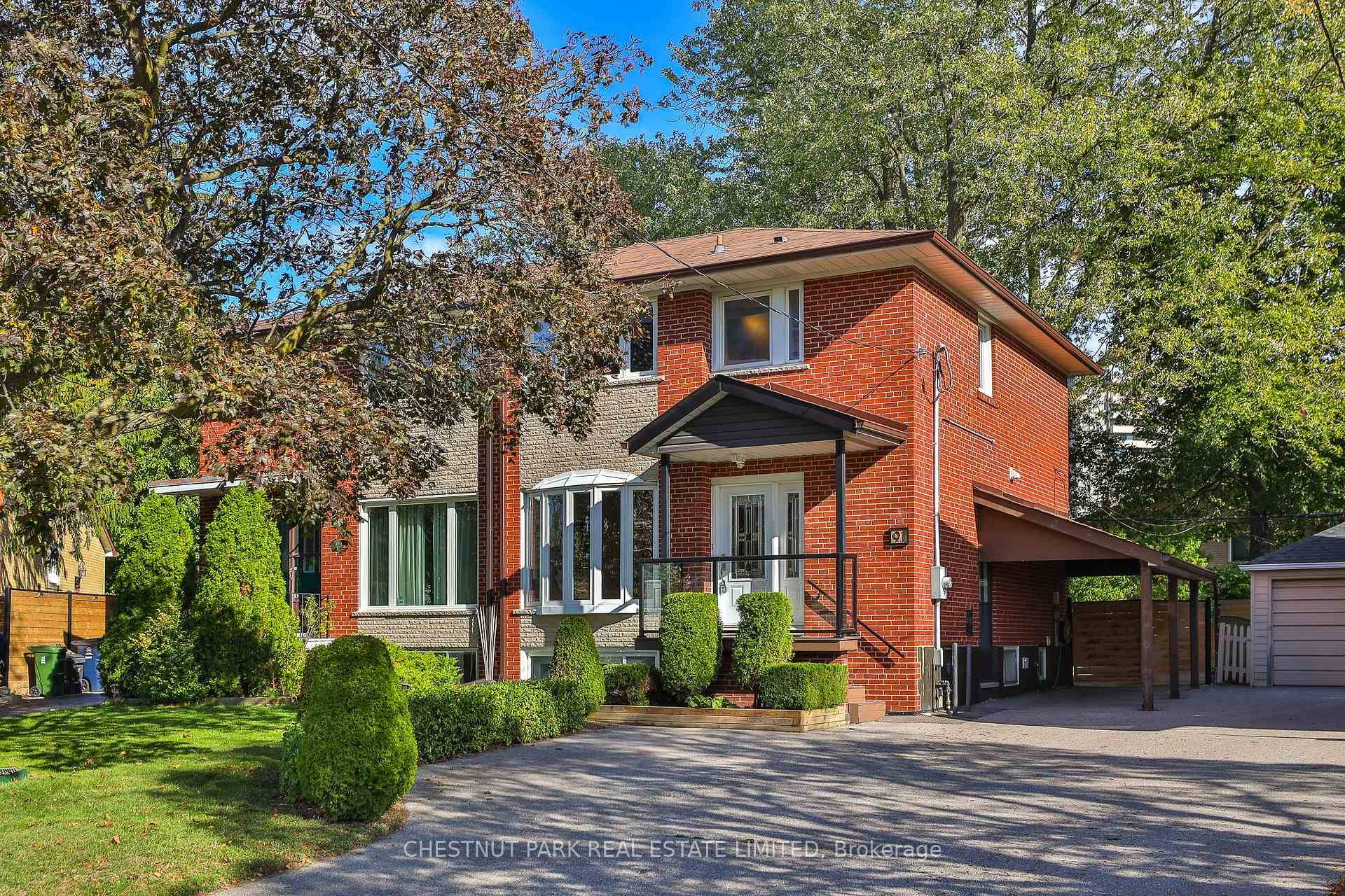 Stunning, beautifully renovated 3 bedroom, 3 bathroom family home with a finished basement, private driveway with a carport, on a large lot that widens to 40 feet at the back ...