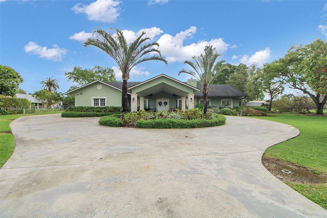 Custom built 4BR 2. 5BA home on a lot just over an acre in a desirable Redland area of Homestead.