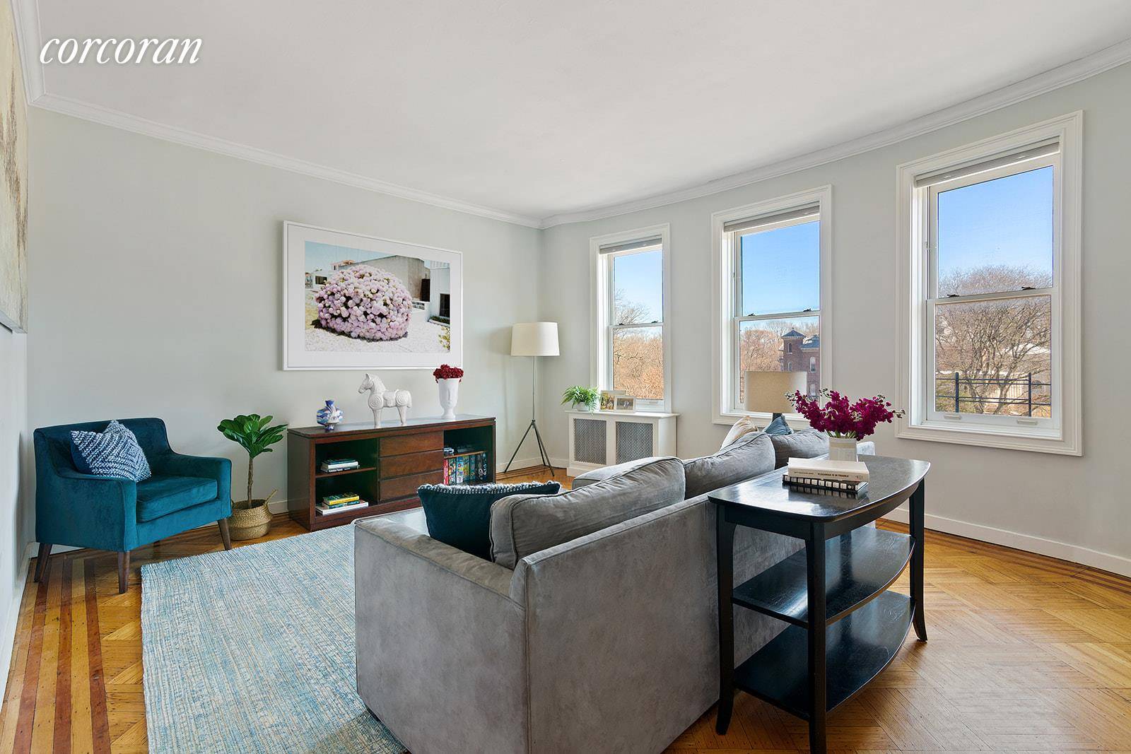 92 Prospect Park West, 4D Architect designed, sun splashed 2 bedroom top floor home awaits the modern city dweller.