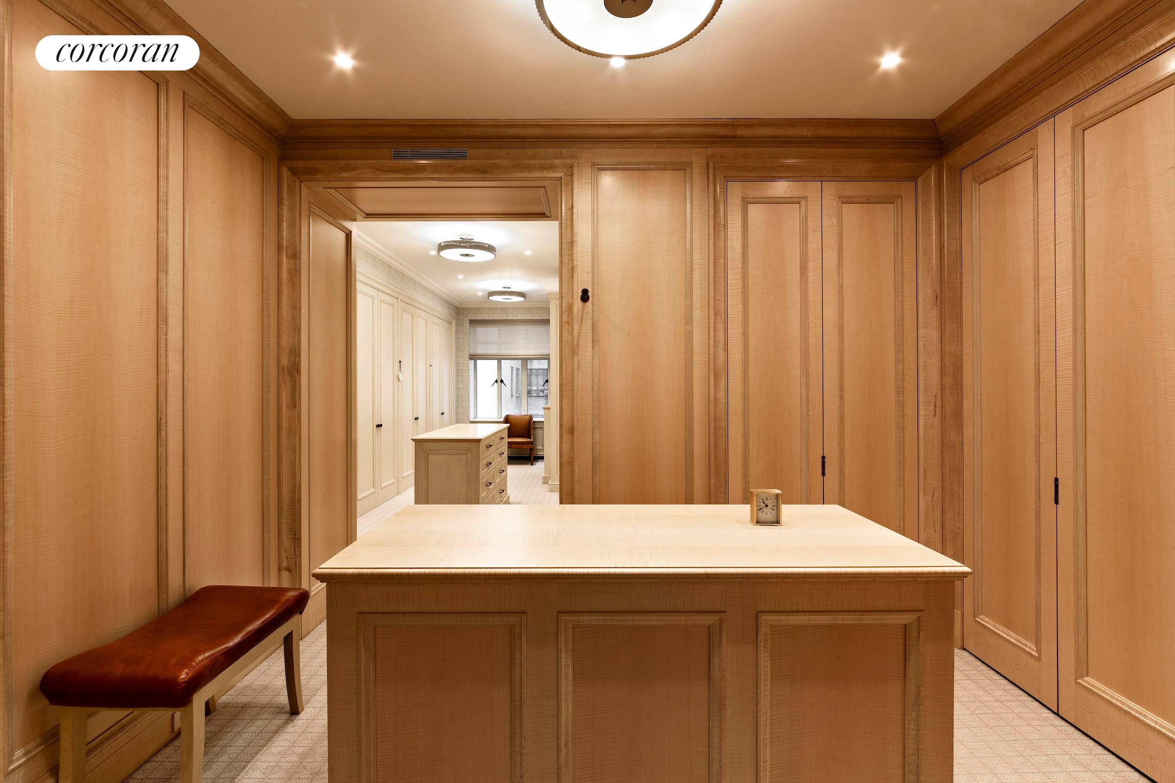 Perfectly situated in the premier prewar co operative, The San Remo, this extraordinary thirteen into ten room corner residence has been expertly renovated by the renowned architectural firm Hottenroth Joseph ...
