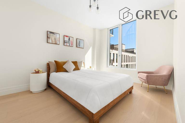 The residence of Unit 2C at NuSun Vernon offer spacious and efficient layout with plenty of light, and generous closet space.