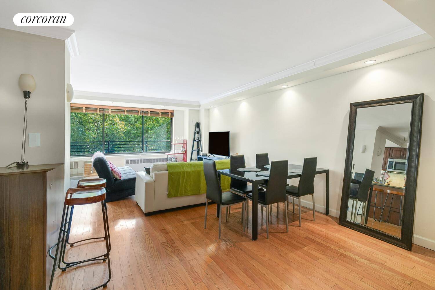 Beautiful 1 Bedroom Dining Alcove with a Large Balcony Just Listed at 382 Central Park West, 4B For the first time in 20 years this darling apartment has hit the ...