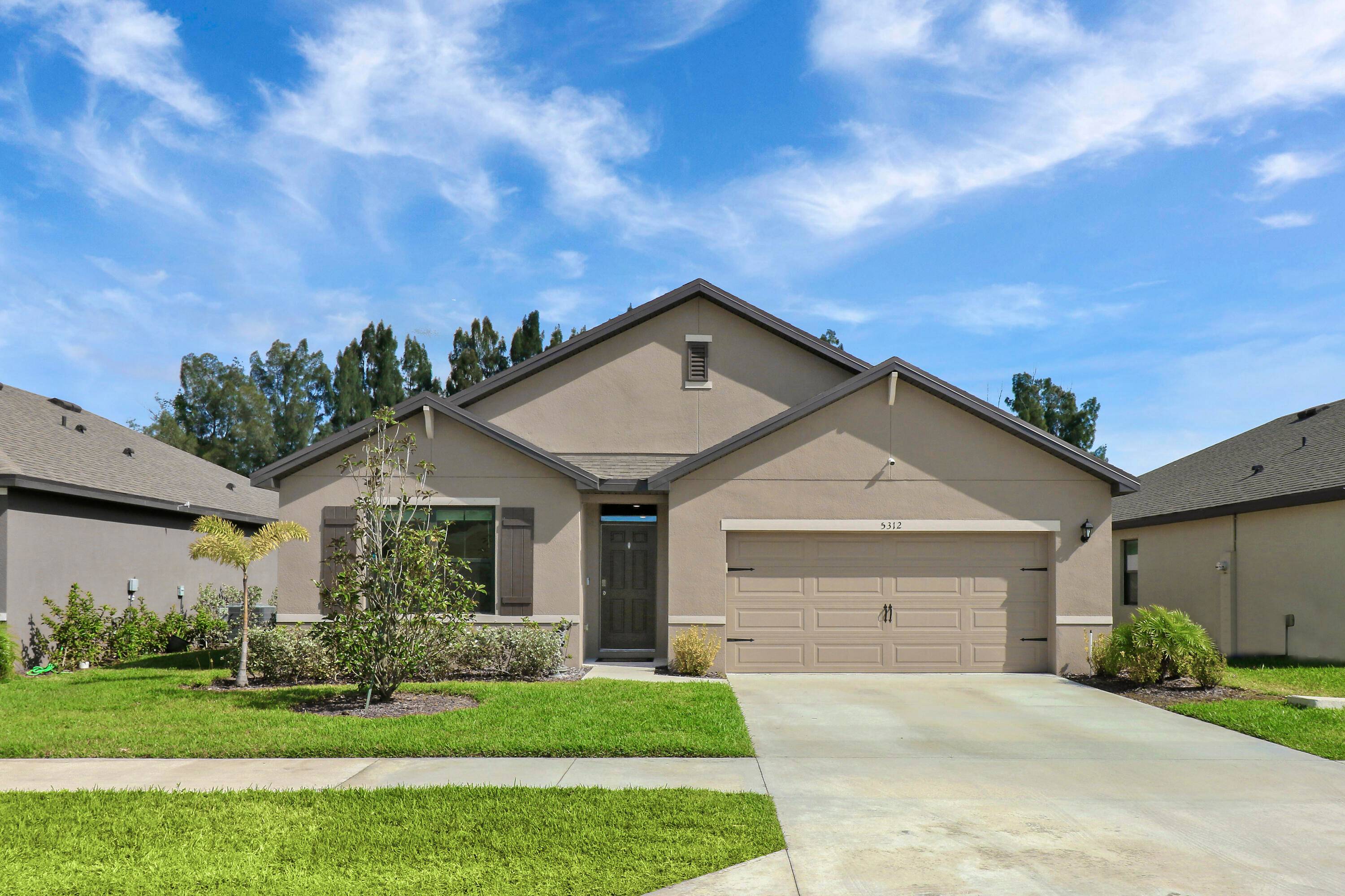 Spacious immaculate 4 bedroom 2 bath home situated on a beautiful private lot with no homes behind it.