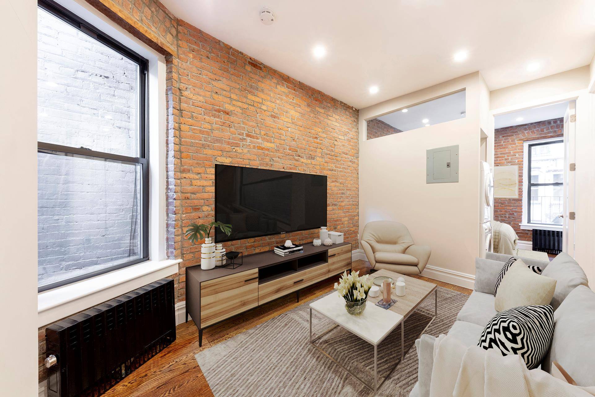 AVAILABLE SEPTEMBER 1ST OPEN HOUSE BY APPOINTMENT WASHER DRYER IN UNIT TWO FULL BATHS PRIME WEST VILLAGE BEAUTIFUL GUT RENOVATED 2 BEDROOM 2 FULL BATHROOM HOME !