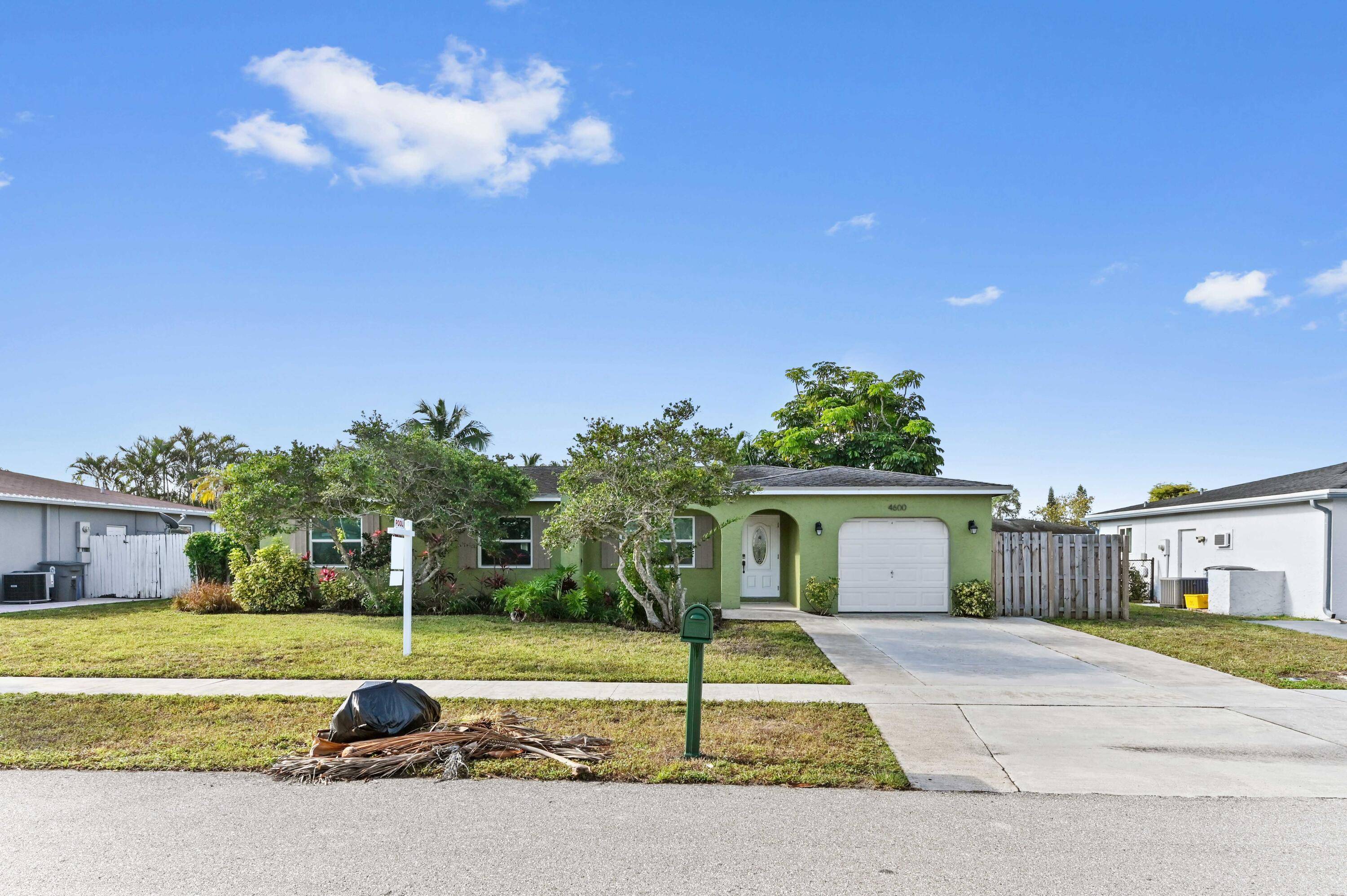 This beautifully updated 4 bedroom, 2 bathroom pool home with a 1 car garage offers the perfect mix of comfort, style, and security.