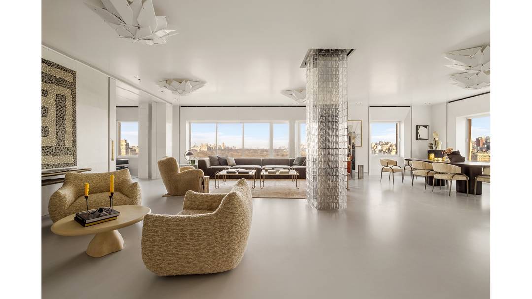 A MODERN AND PALATIAL HOME ABOVE CENTRAL PARK WITH 50' OF DIRECT PARK FRONTAGE.