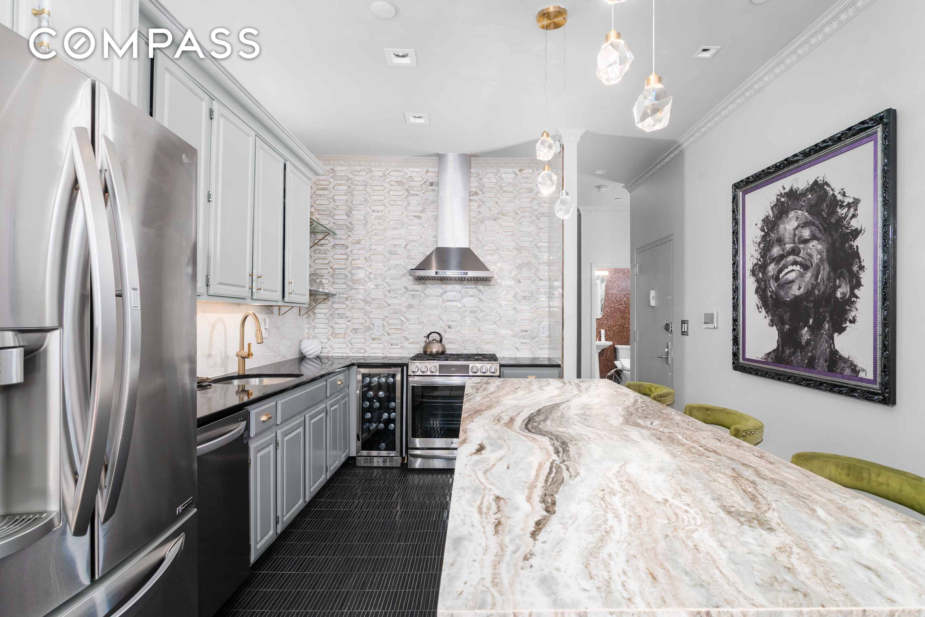 Step into this impeccably renovated 2 bedroom, 2 bath residence in a classic pre war building, ideally positioned just moments from the 2 3 subway and some of the city ...