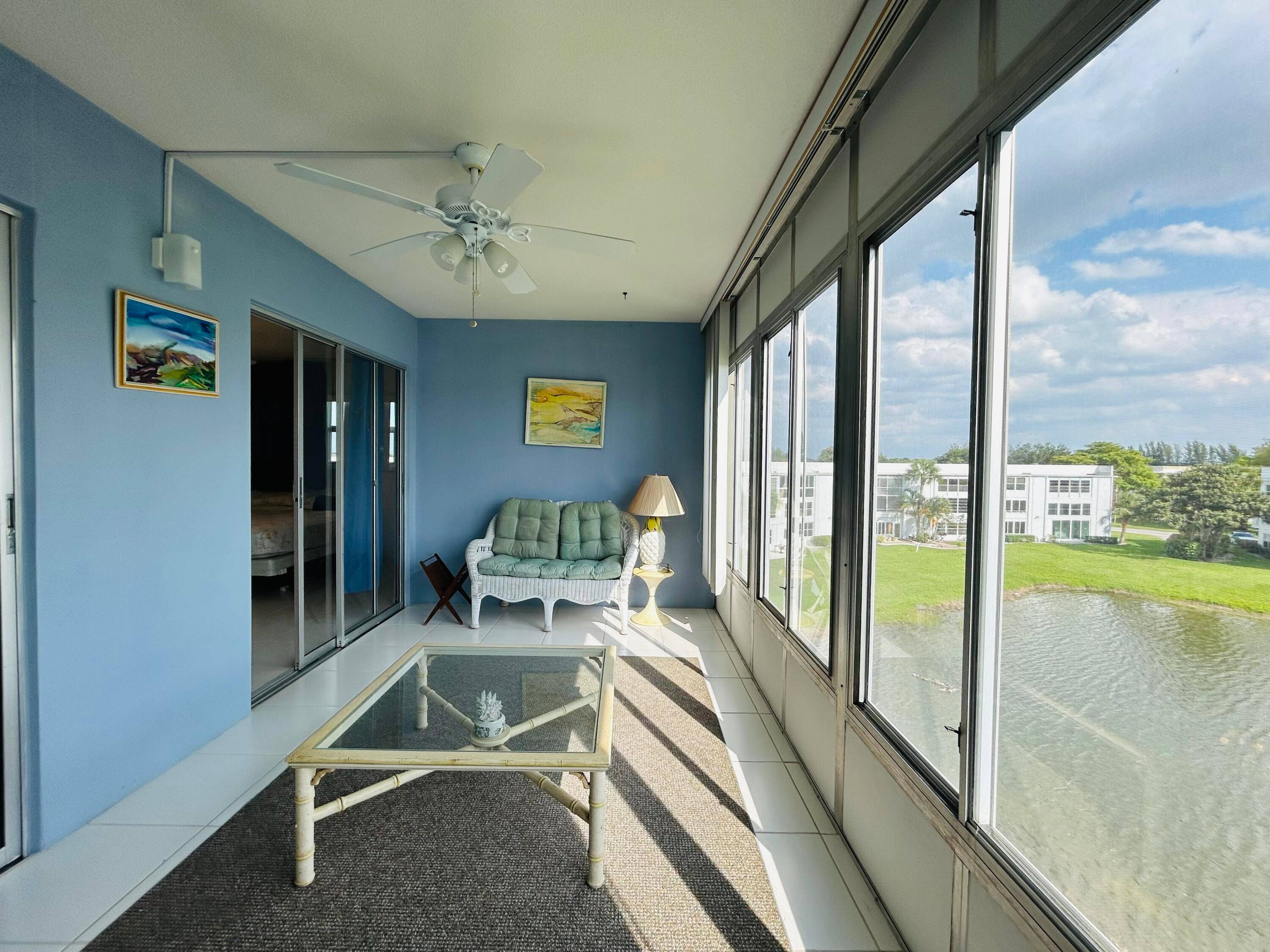 LARGE CORNER 2 2 PENTHOUSE BEAUTIFUL WATER VIEW HURRICANE IMPACT WINDOWSTILED THROUGHOUT, CENTRAL AIR.