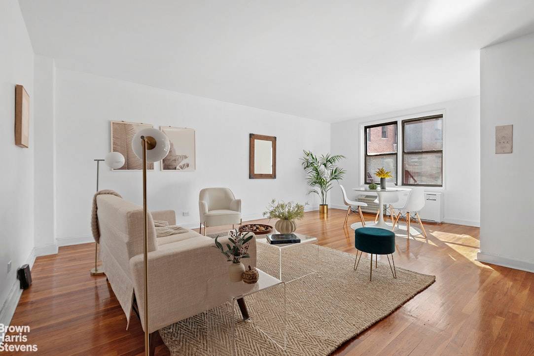 Spacious and well located, this approx 825 sqft sanctuary boasts one bedroom, one bathroom, and a versatile living room with two alcoves for dining and working along with so many ...