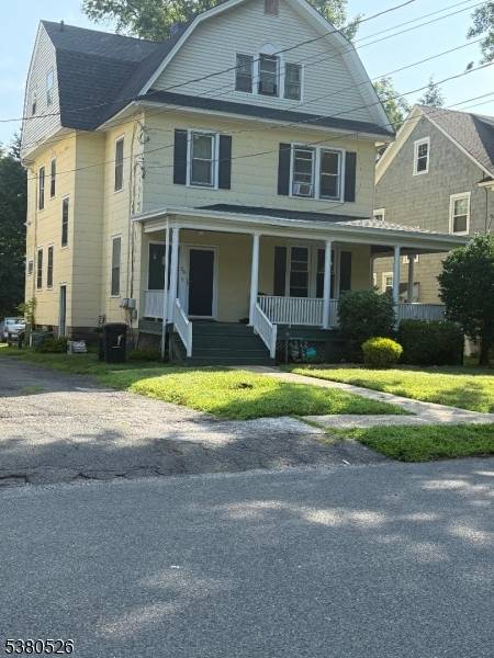 Victorian 2 family, 2 bedroom first floor, 4 bedroom 2nd floor, basement, off street parking, eat in kitchen, do not show garage not part of property