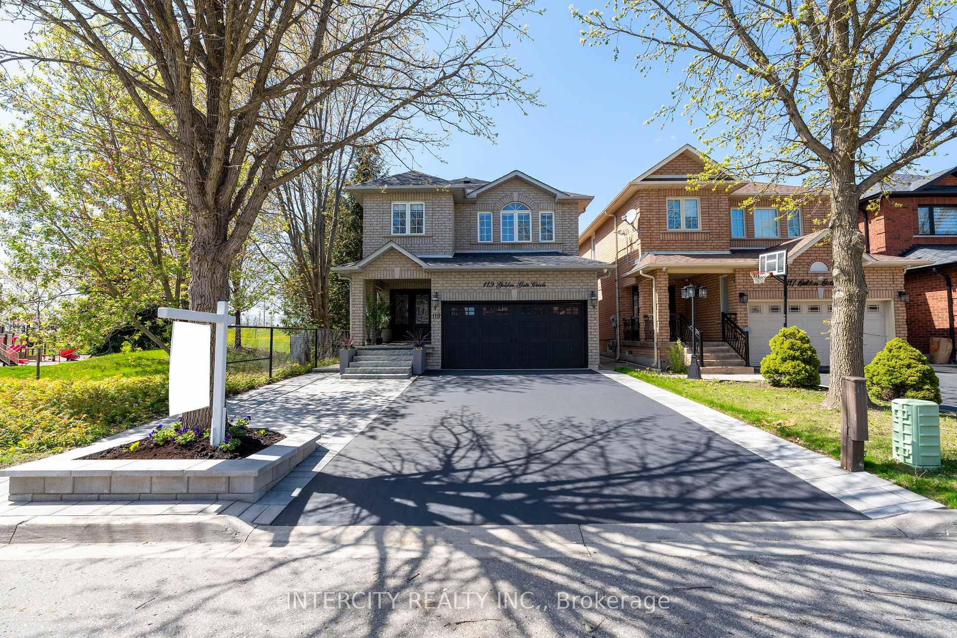 Absolutely stunning home backing onto lush green space on both the side and rear offering rare privacy with no neighbours behind or beside you.