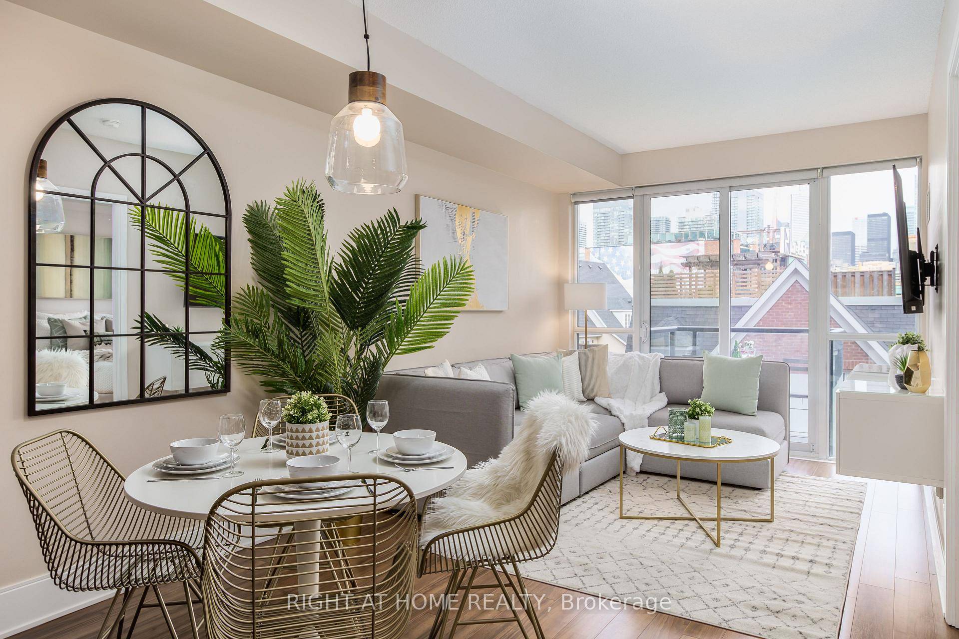 Fully Furnished, Designer 1 Den In Award Winning Reve Condos !