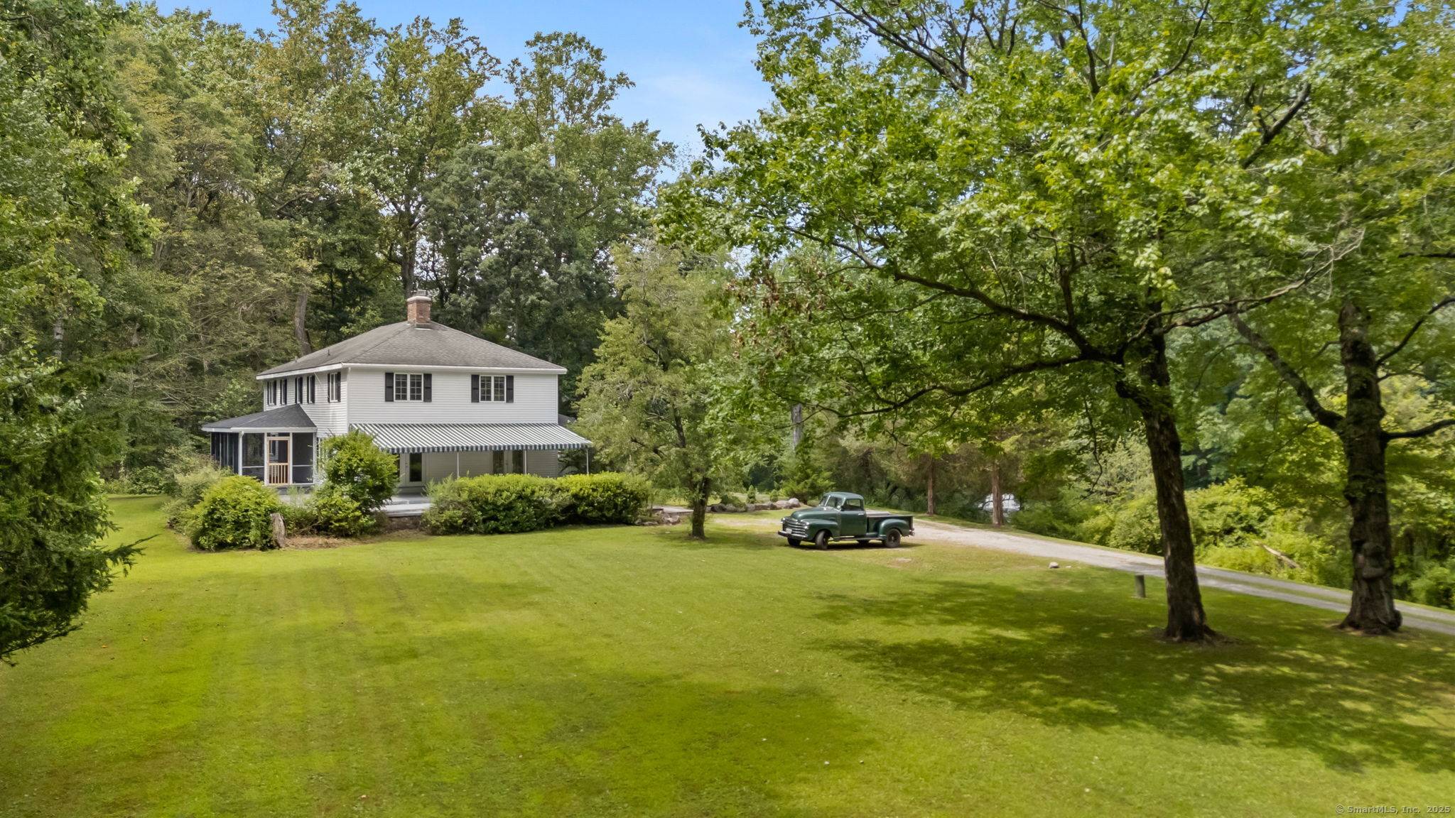 Opportunity Awaits ! Bring your vision to this COLONIAL in desirable New Canaan.