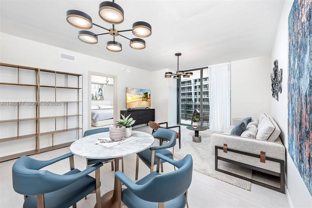 Beautifully upgraded and fully furnished residence at the iconic Brickell Flatiron.