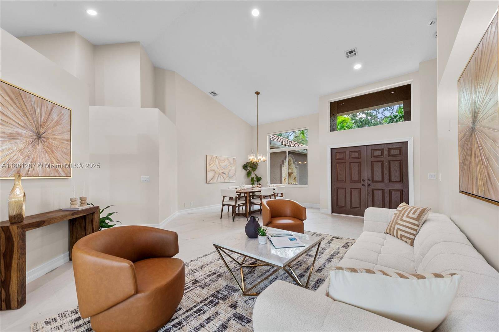 Tucked inside Grand Oaks at Weston Hills CC, this move in ready lakefront home with golf course views features a 2020 roof and a 3 bed, 2.