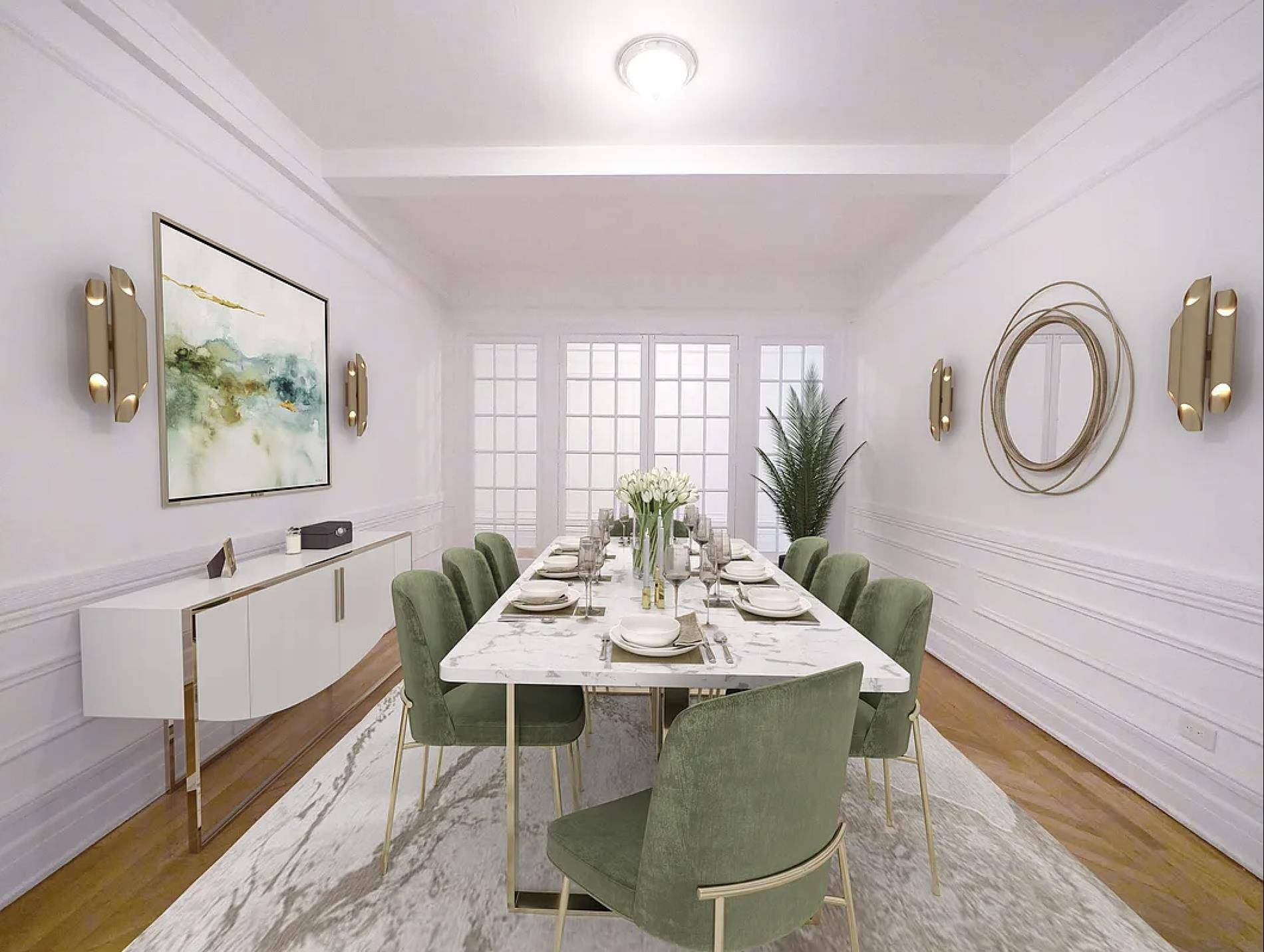 An elegant and oversized Classic 6 in the perfect location, 80th Street and West End Ave.