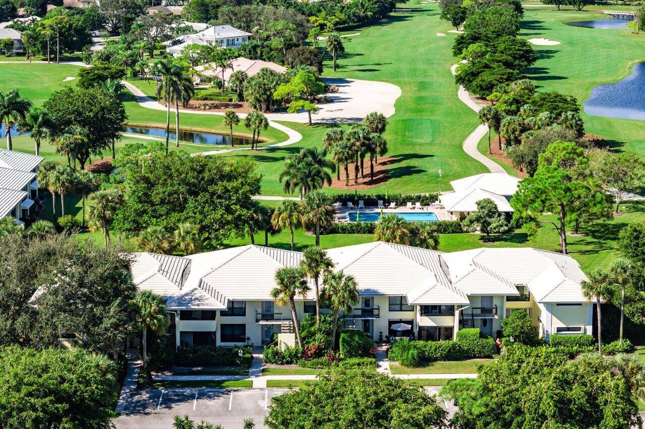 Located on the coveted first floor, convenience is at your fingertips, offering a beautiful garden golf course view.
