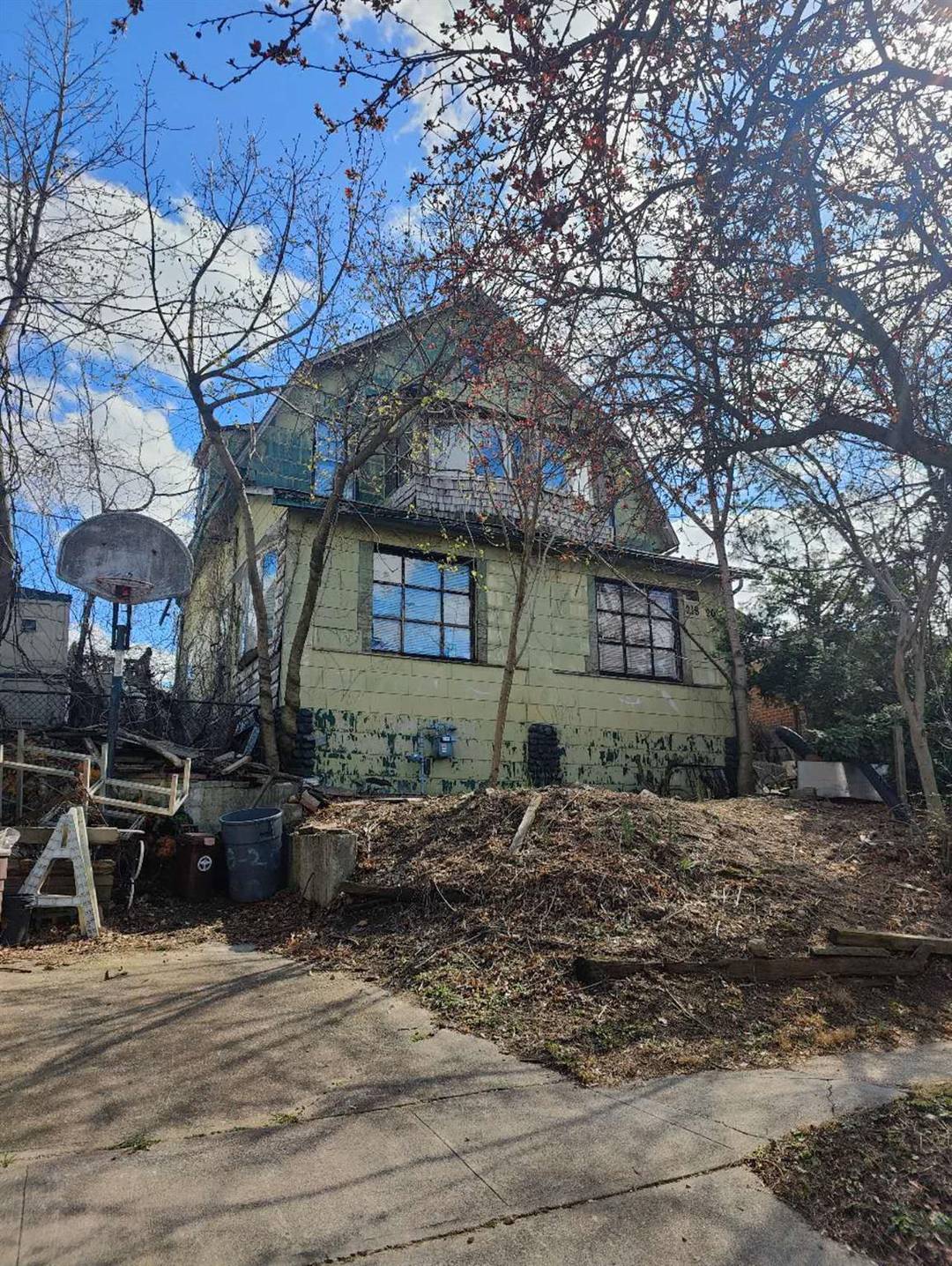 This property is being sold strictly AS IS with no interior showings drive by offers only.