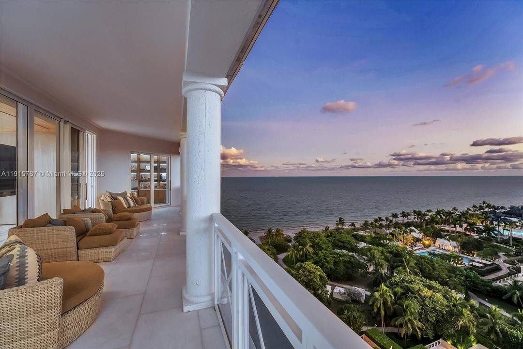 Dominating the Key Biscayne skyline, this Geoffrey Bradfield designed penthouse is a rare display of power, prestige, and absolute luxury.
