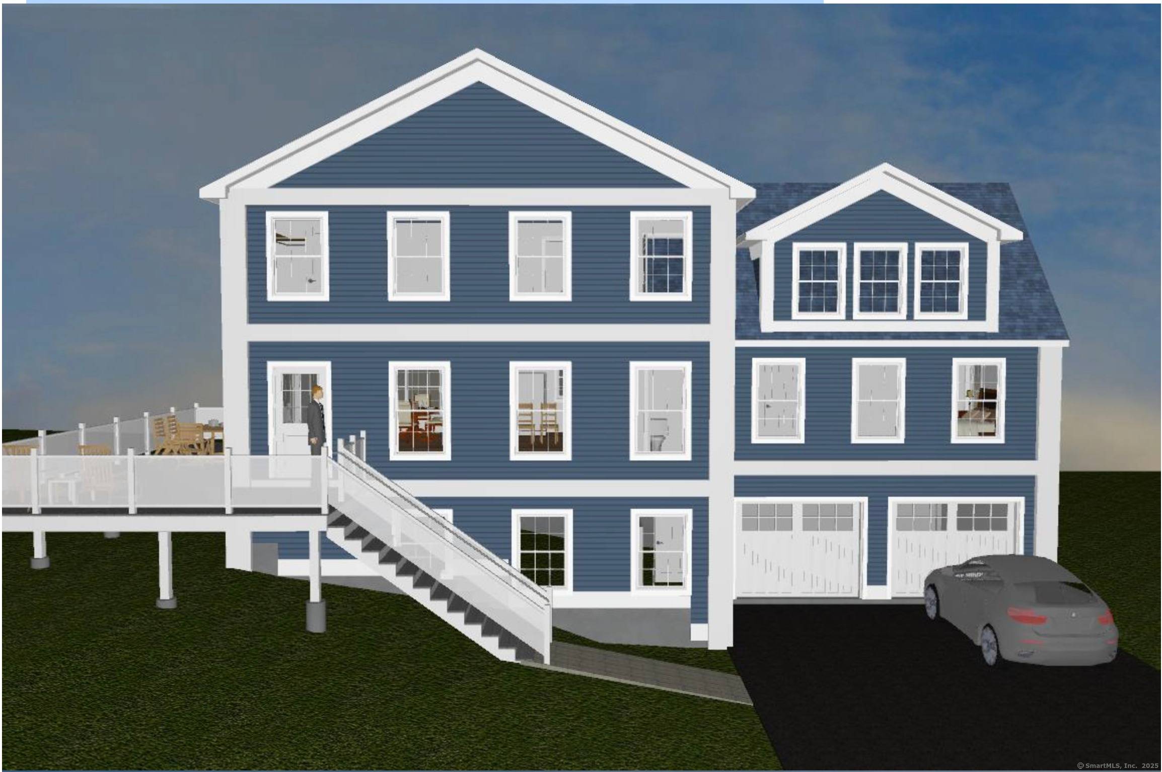 New construction ! Permits in process to use existing foundation with complete new home.