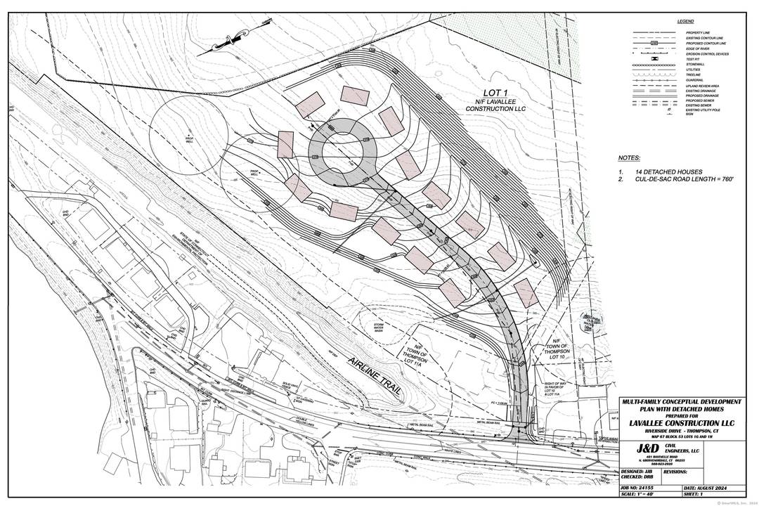Great opportunity awaits on this 11 acre multi use property that runs along the airline trail.