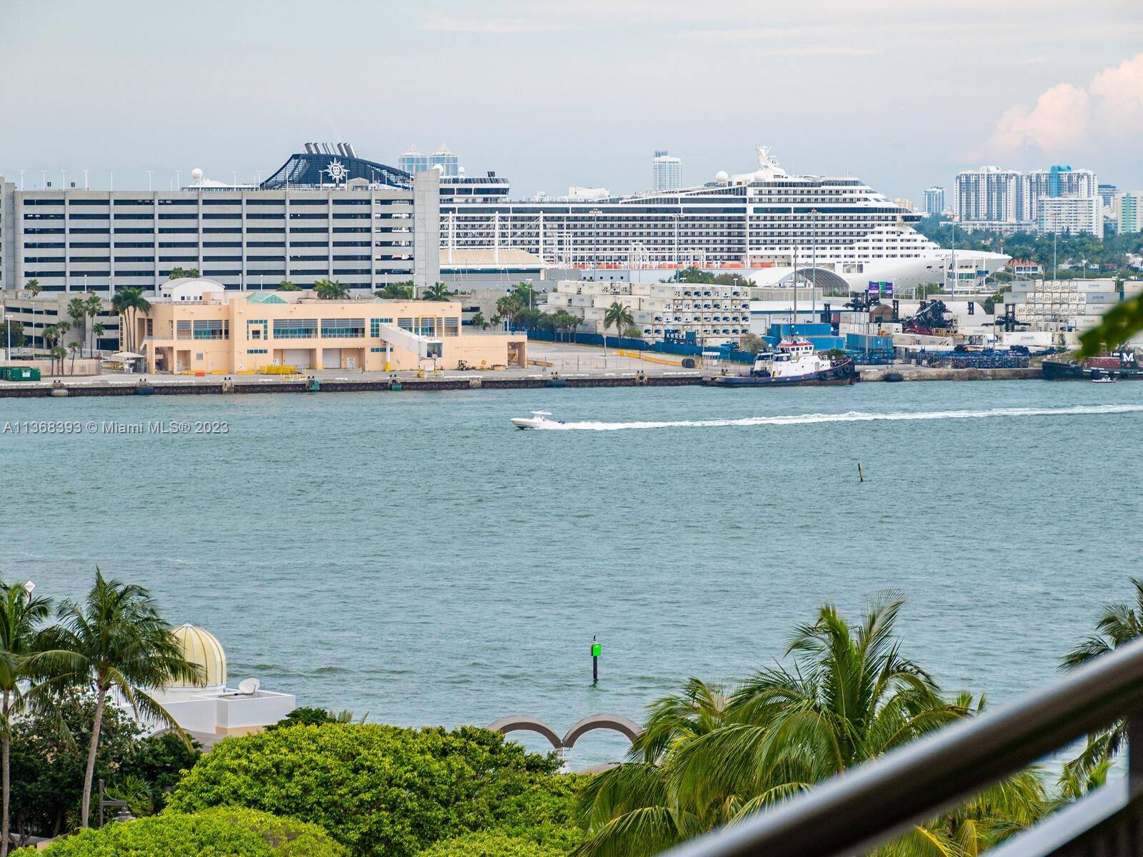 Spectacular Waterfront 3 Bed 3 Bath Corner unit with 2 Assigned Parking Spaces in the exclusive island of Brickell Key.