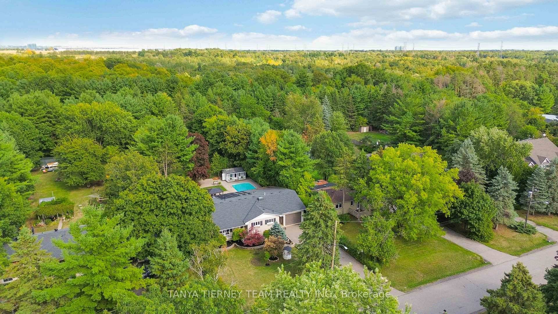 Rarely offered 80x300 backyard retreat backing onto Heber Down Conservation !