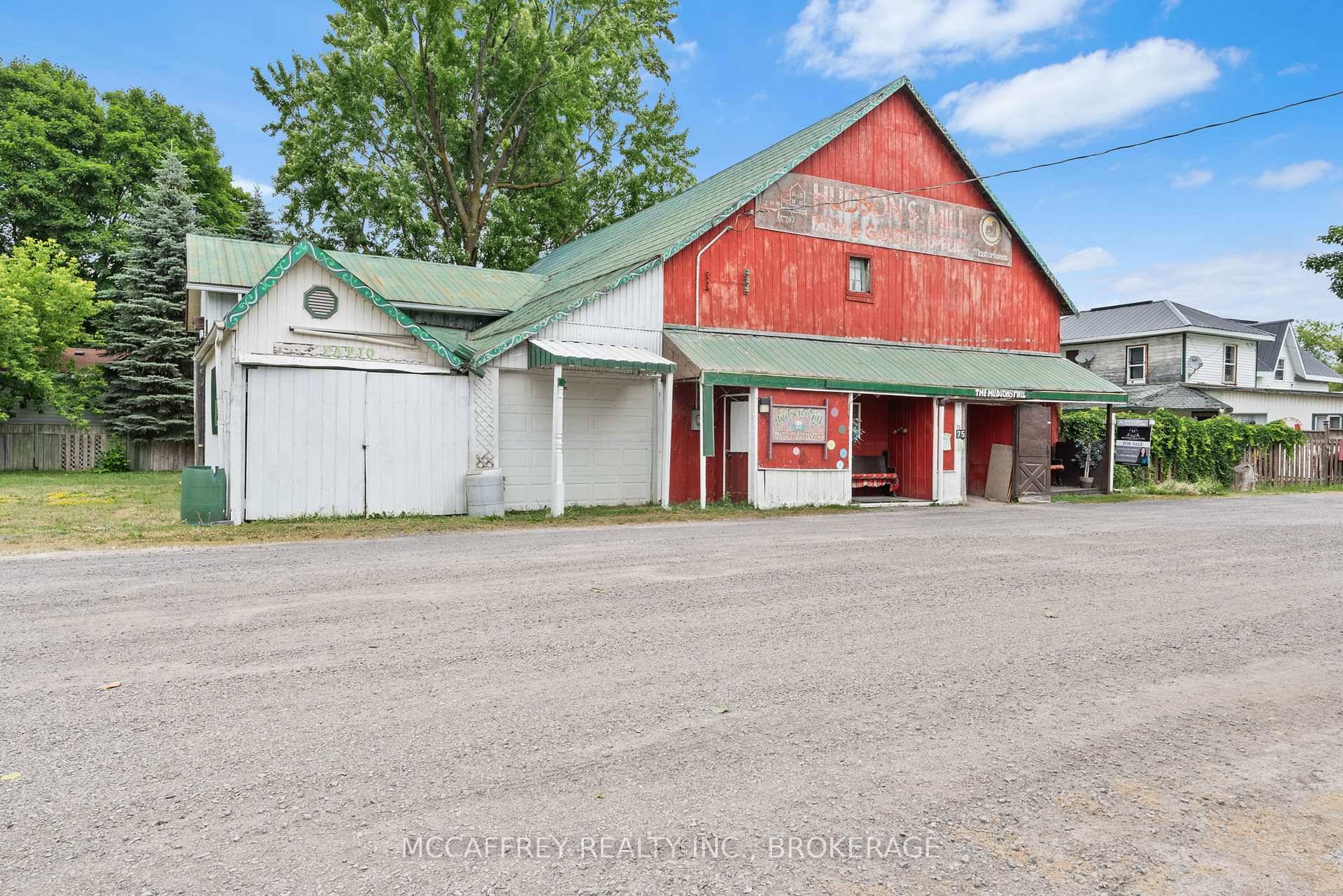 Welcome to Hudson's Mill, an opportunity for aspiring entrepreneurs and antique enthusiasts alike.