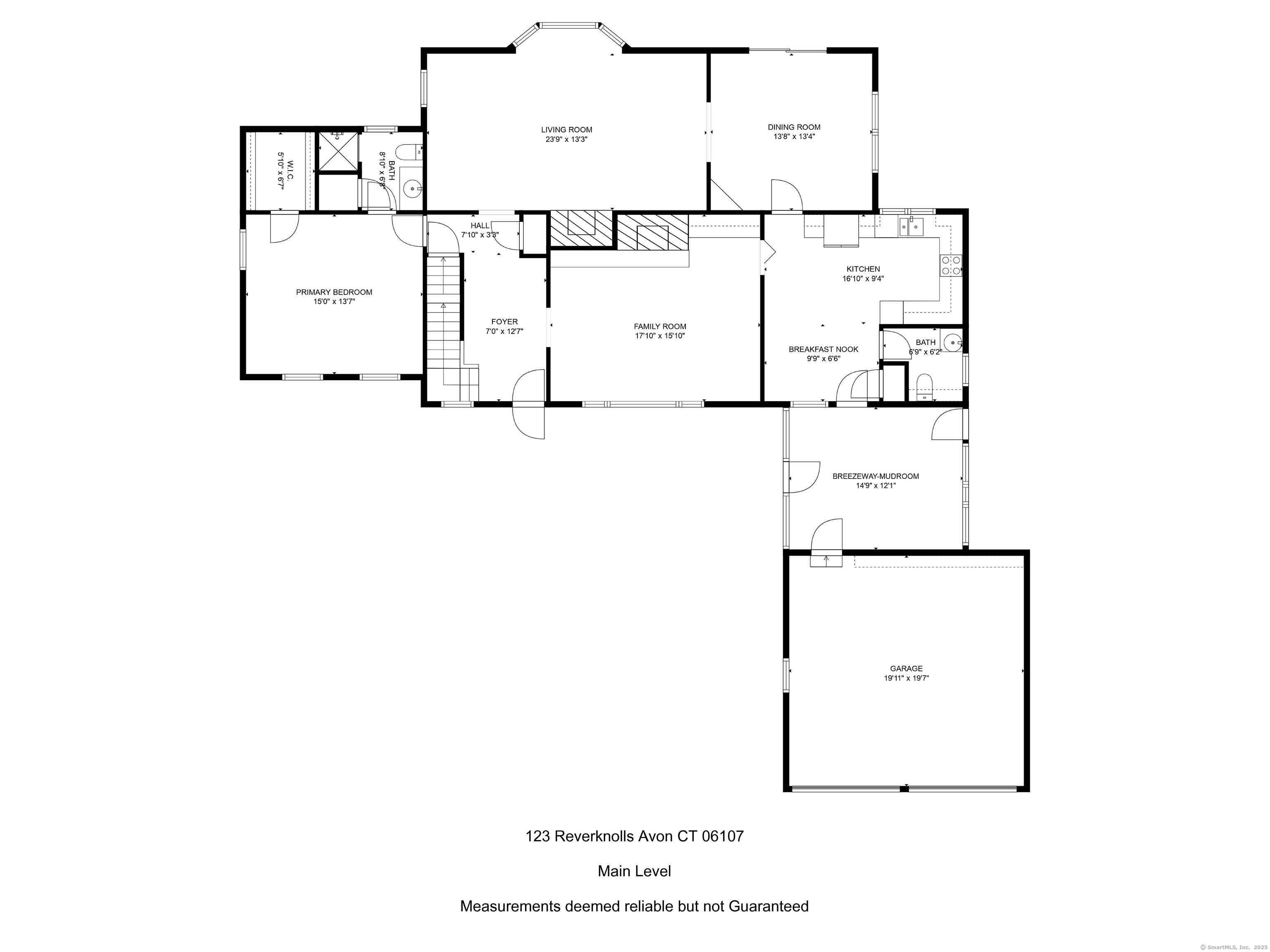 Set well back from the street on more than two picturesque acres on sought after Reverknolls !