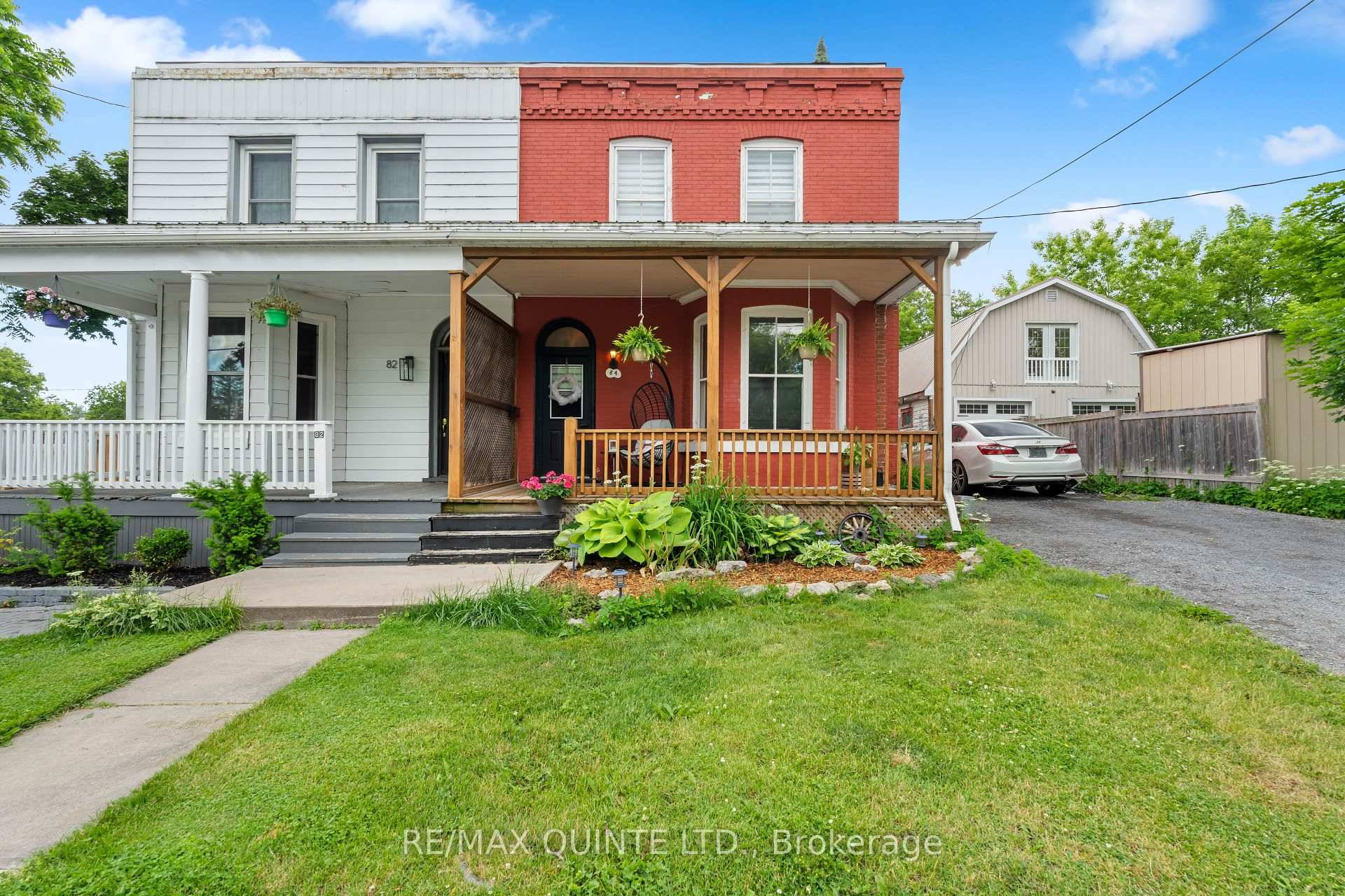 This solid brick two story home is full of charm and potential in a prime location near the city core and waterfront.
