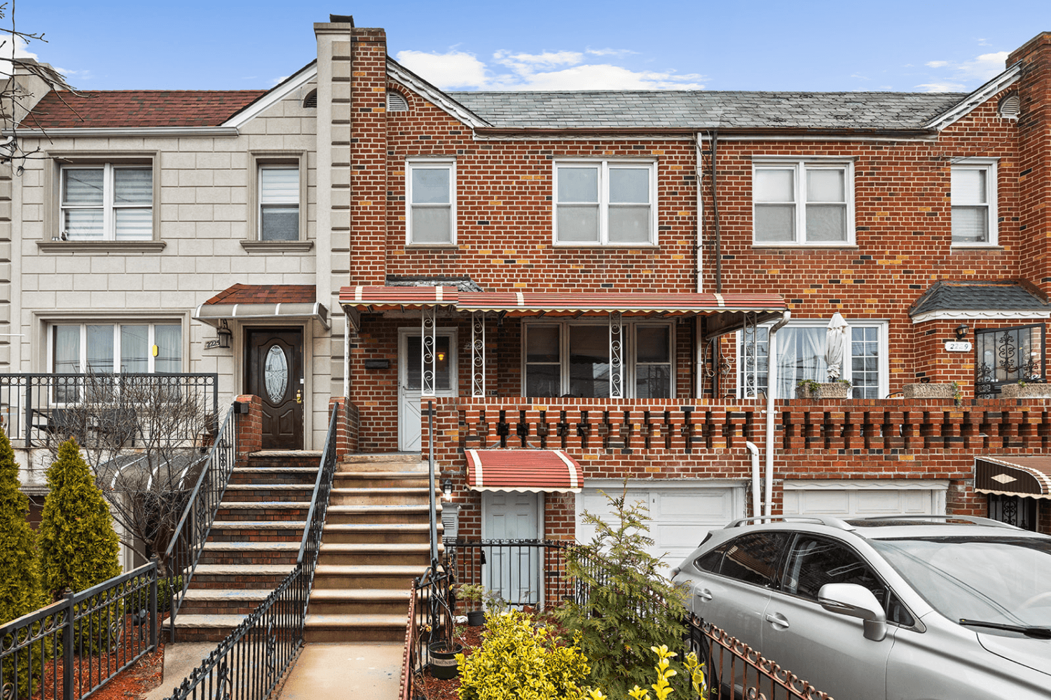 Solid and Classic Brick Two Family in Gravesend.