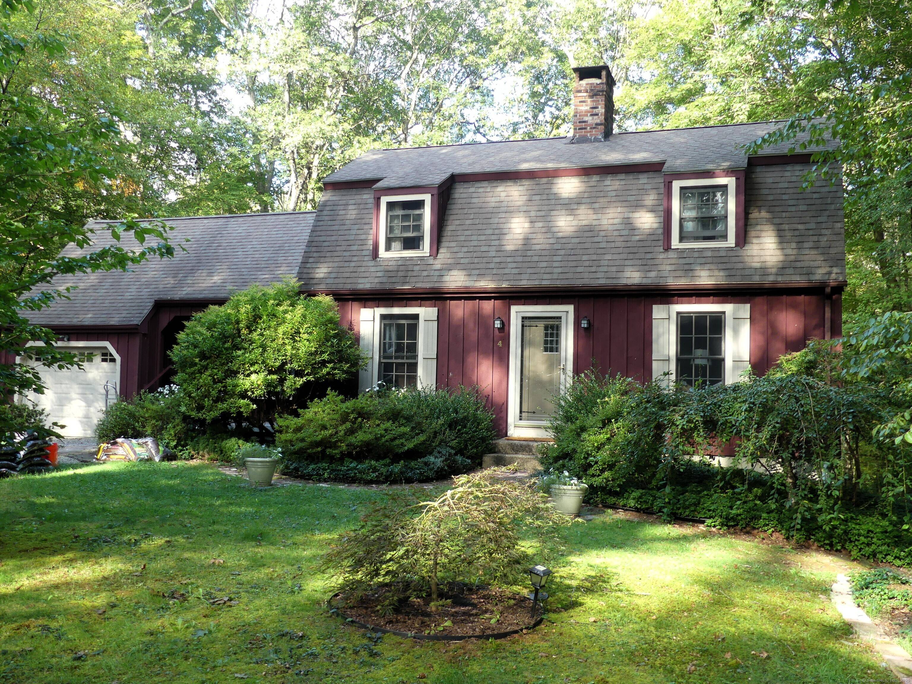 Gorgeous Dutch Colonial set back on a very quiet street.