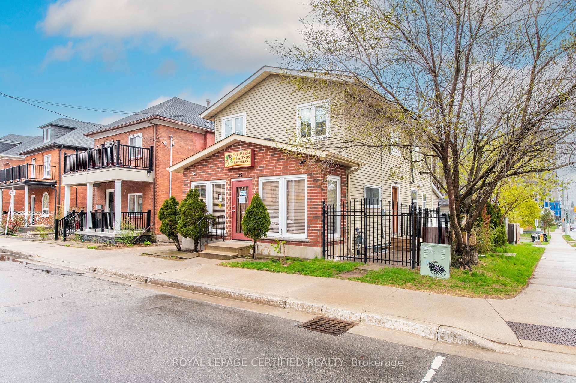Beautifully upgraded 3 bedroom property with a restaurant on the main floor located at the corner of the intersection.