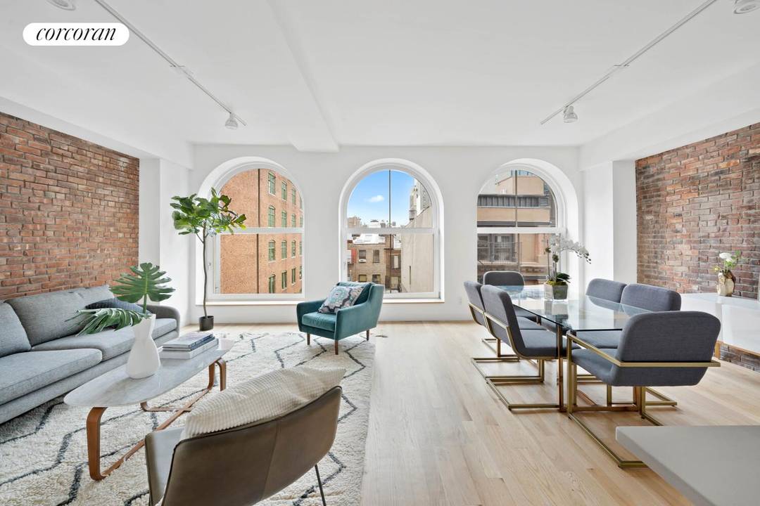 Situated in this architecturally stunning building designed by Morris Adjmi, Unit 4, a full floor residence with a private balcony at 83 Walker is a bridge from the old New ...