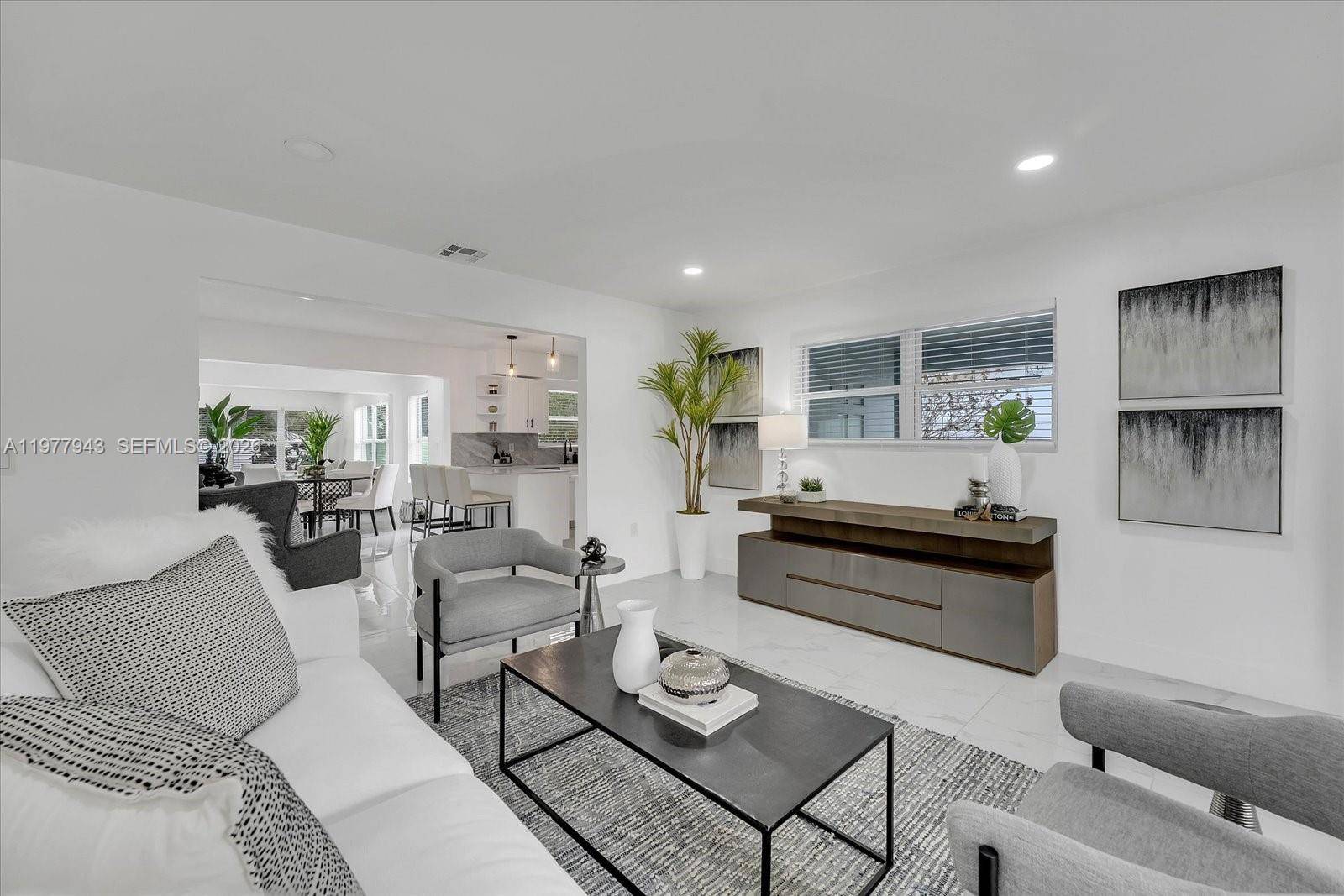 Spacious 3 bedroom, 2 bath residence offering 1, 745 adjusted square feet of living space on a 6, 500 sq ft lot in desirable Wilton Manors.