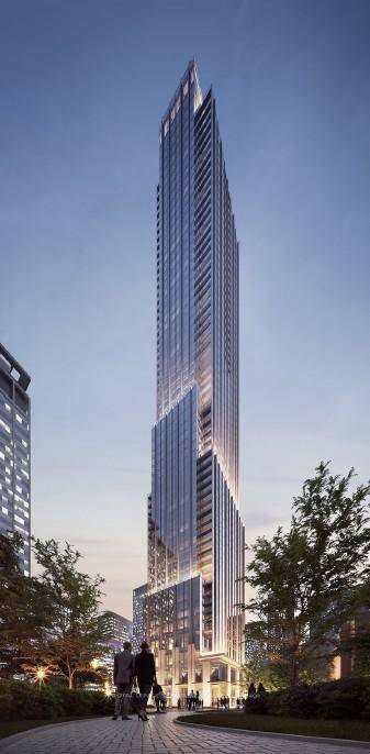 Prestigious 11 Yorkville Building, Brand New Bright amp ; Spacious Condo with a spectacular view !