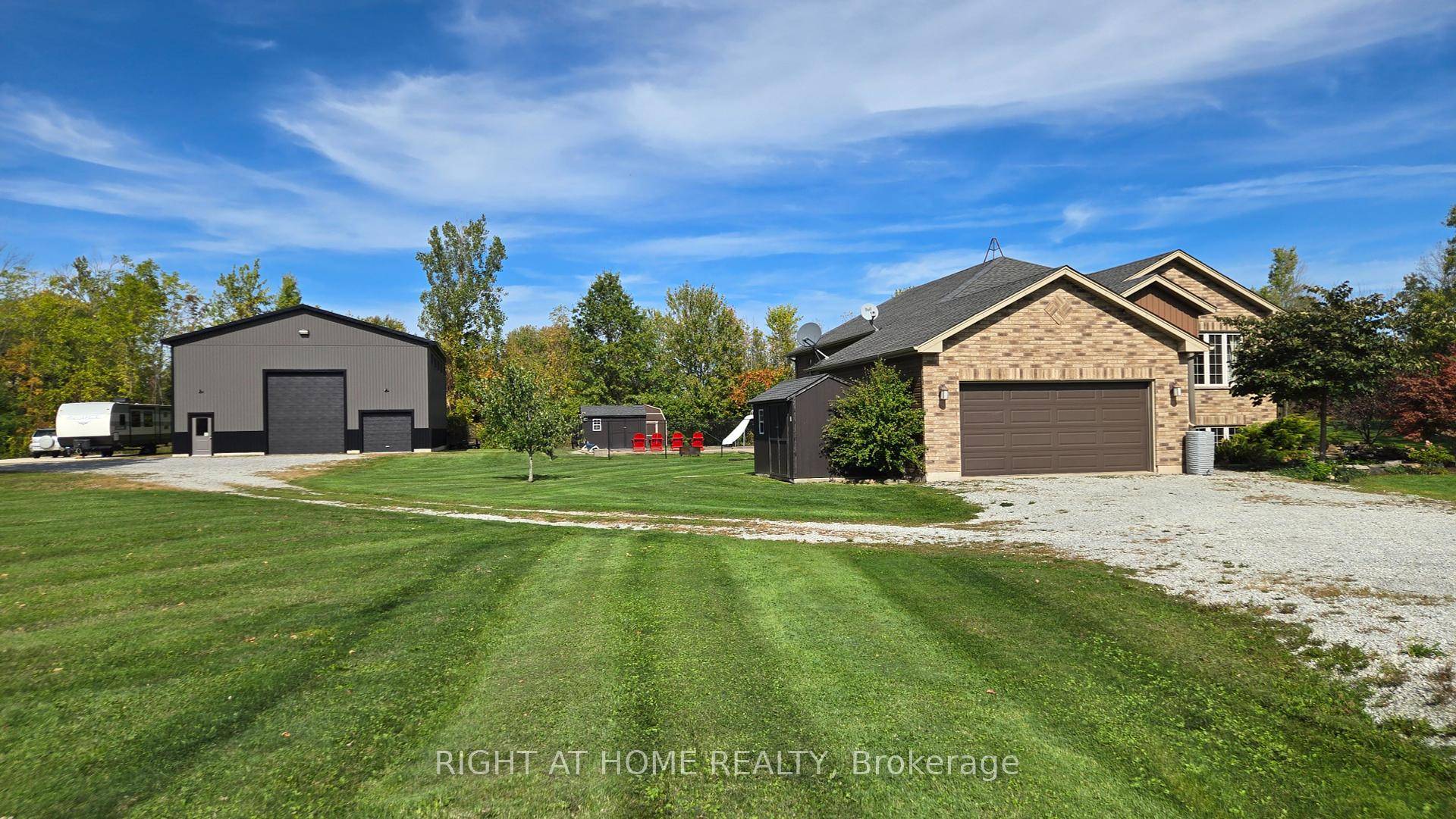 Set on just under 2 acres, this beautifully maintained corner property offers space, privacy, and endless possibilities with two separate entrances one off Forks Road and another off Deeks Road.