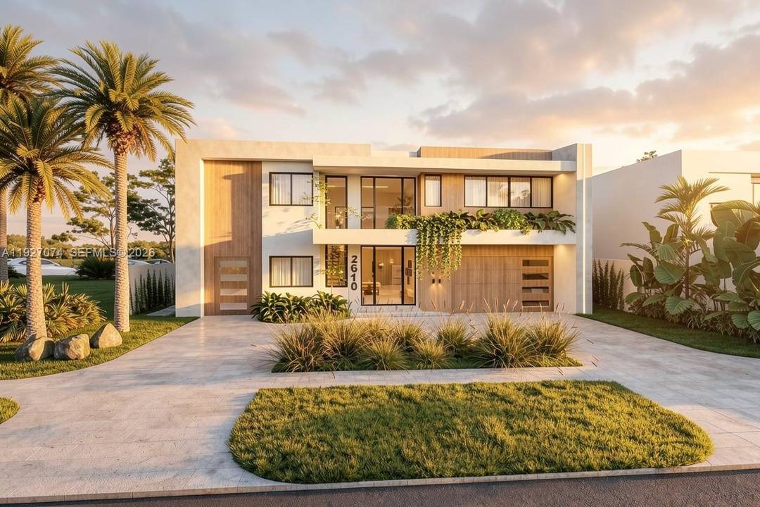 Amazing New Construction with 80 ft of waterfront in prestigious Lighthouse Point !