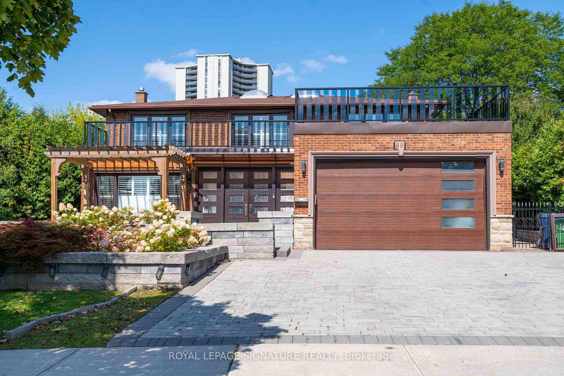 Rarely Offered Exceptional 4 3 bedroom detached home backing onto Graydon Hall Park in the highly desirable Donalda Club community.