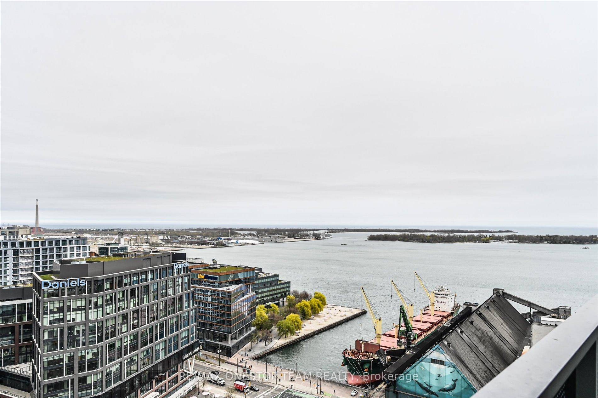 Luxury Sugar Wharf Condo built by Menkes.