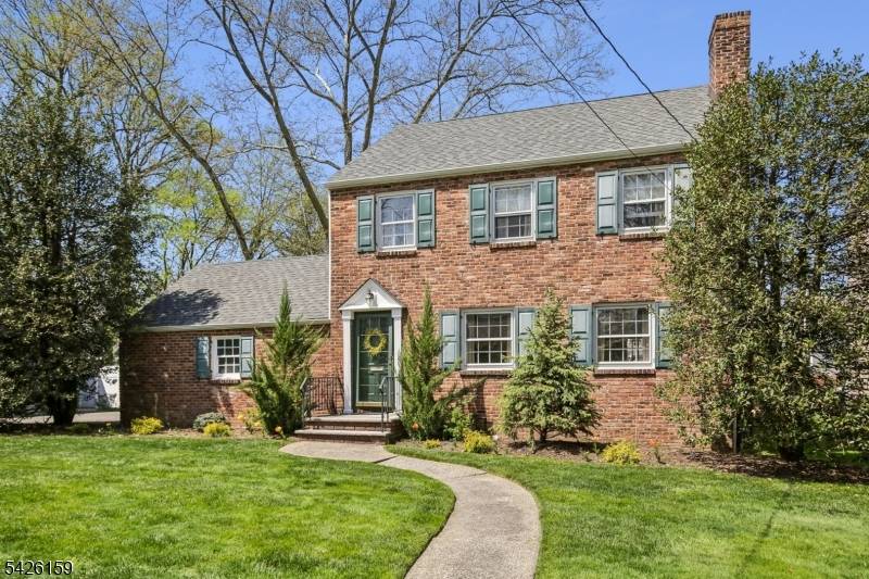 Classic Colonial home in Cranford's sought after Heathermeade neighborhood with exceptional curb appeal.